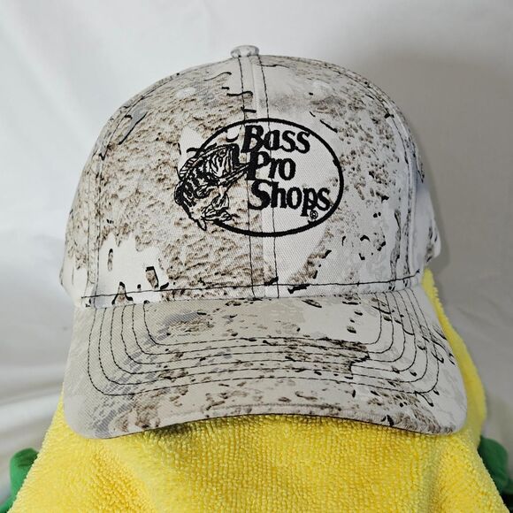 Bass Pro Shops Gone Hunting Tundra Camo Hat - Picture 1 of 8